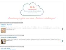 Tablet Screenshot of livrosdajoaninha.com